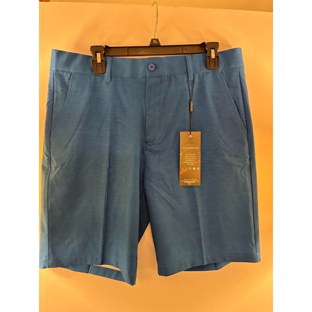 Head Golf Shorts‎ Mens 34 Blue Performance Marcello Lapis Blue Athletic